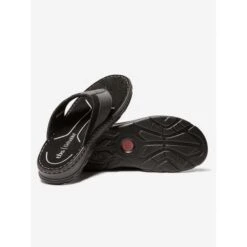 Tbs Tongs Homme - JAFFARE Noir + Tan -Équipement De Natation Boutique tongs homme jaffare noir tan 3