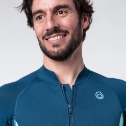 Top Anti UV Manches Courtes Homme Néoprène 1 Mm - Bleu 8 Top Anti UV Manches Courtes Homme Néoprène 1 Mm - Bleu -Équipement De Natation Boutique top anti uv manches courtes homme neoprene 1 mm bleu 3