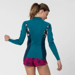 Top Anti UV Manches Longues Femme Néoprène 1.5mm - Bleu 10 Top Anti UV Manches Longues Femme Néoprène 1.5mm - Bleu -Équipement De Natation Boutique top anti uv manches longues femme neoprene 15mm bleu 3