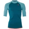 Top Néoprène 100 Manches Courtes Homme Turquoise