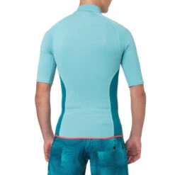 Top Néoprène 100 Manches Courtes Homme Turquoise -Équipement De Natation Boutique top neoprene 100 manches courtes homme turquoise 4