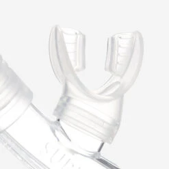 Tuba Plongée Avec Soupape - 100 Kaki -Équipement De Natation Boutique tuba plongee avec soupape 100 kaki 4