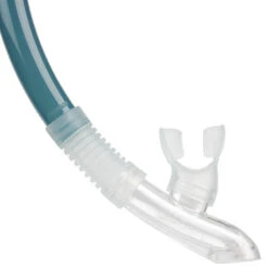 Tuba Plongée Sec Avec Soupape Système Drytop - 100 Dry Top Bleu Gris -Équipement De Natation Boutique tuba plongee sec avec soupape systeme drytop 100 dry top bleu gris 3