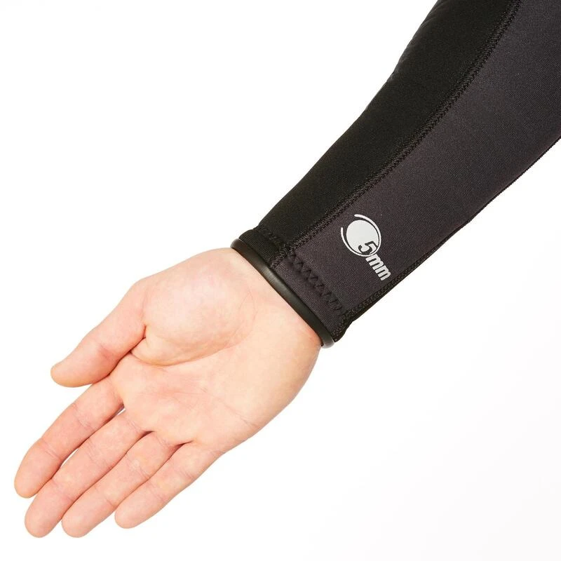 Veste Chasse Sous-marine Homme Néoprène 5mm - SPF 500 Gris Foncé 8 Veste Chasse Sous-marine Homme Néoprène 5mm - SPF 500 Gris Foncé – Image 8