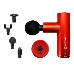 XPRS Pistolet De Massage - Fascia Gun - Rouge